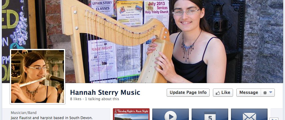 New facebook page exclusively for my music.